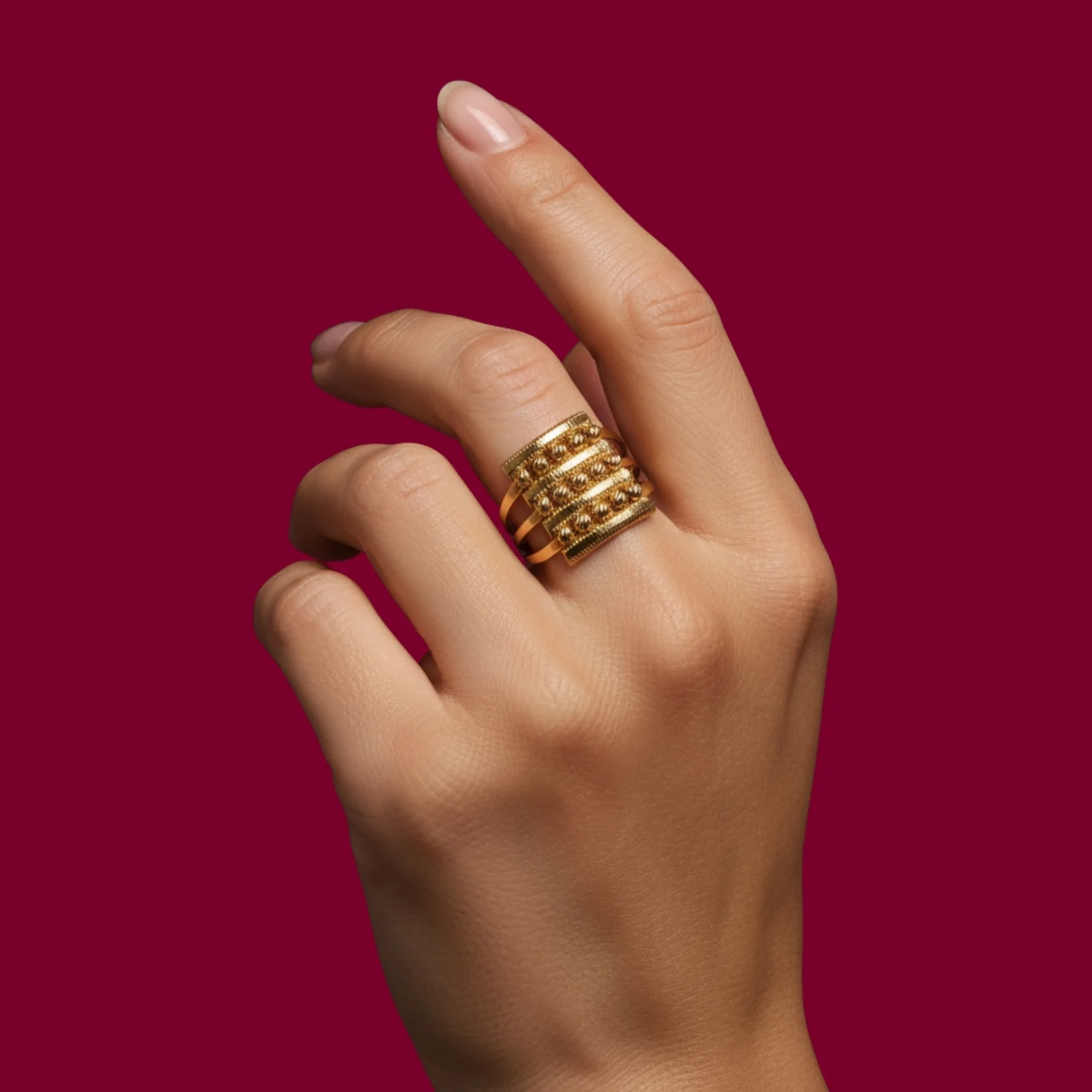 Ring 1027 22 Karat - Image 3