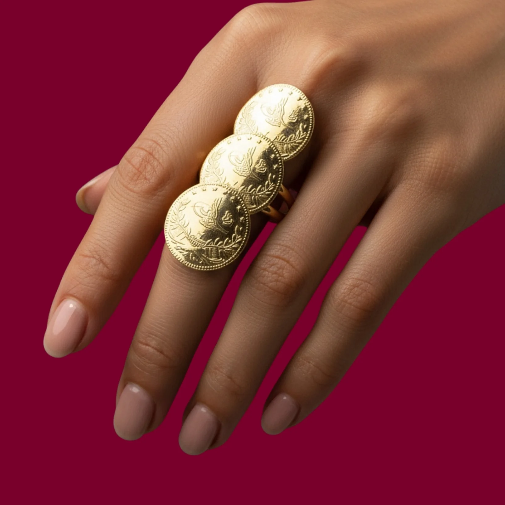 Ring 1037 22 Karat - Image 3