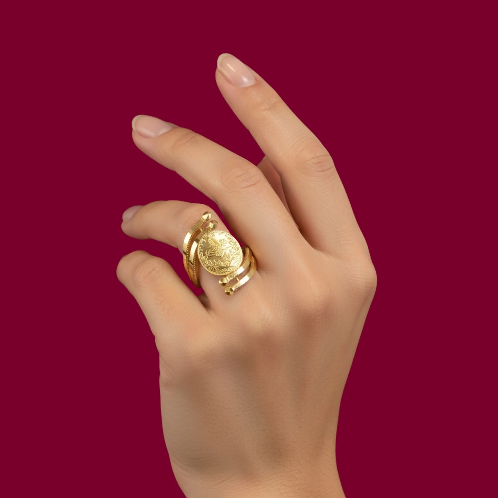 Ring 1042 22 Karat - Image 3
