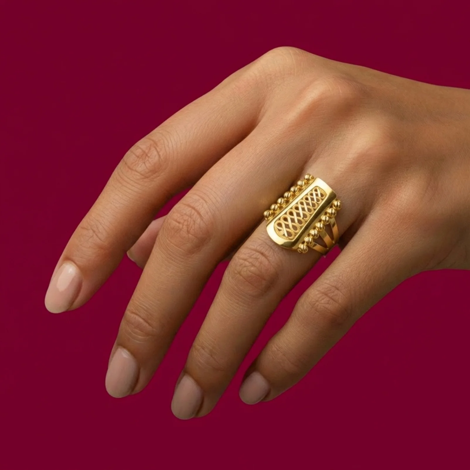 Ring 4017 22 Karat - Image 3
